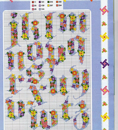 Colorful alphabet (6)