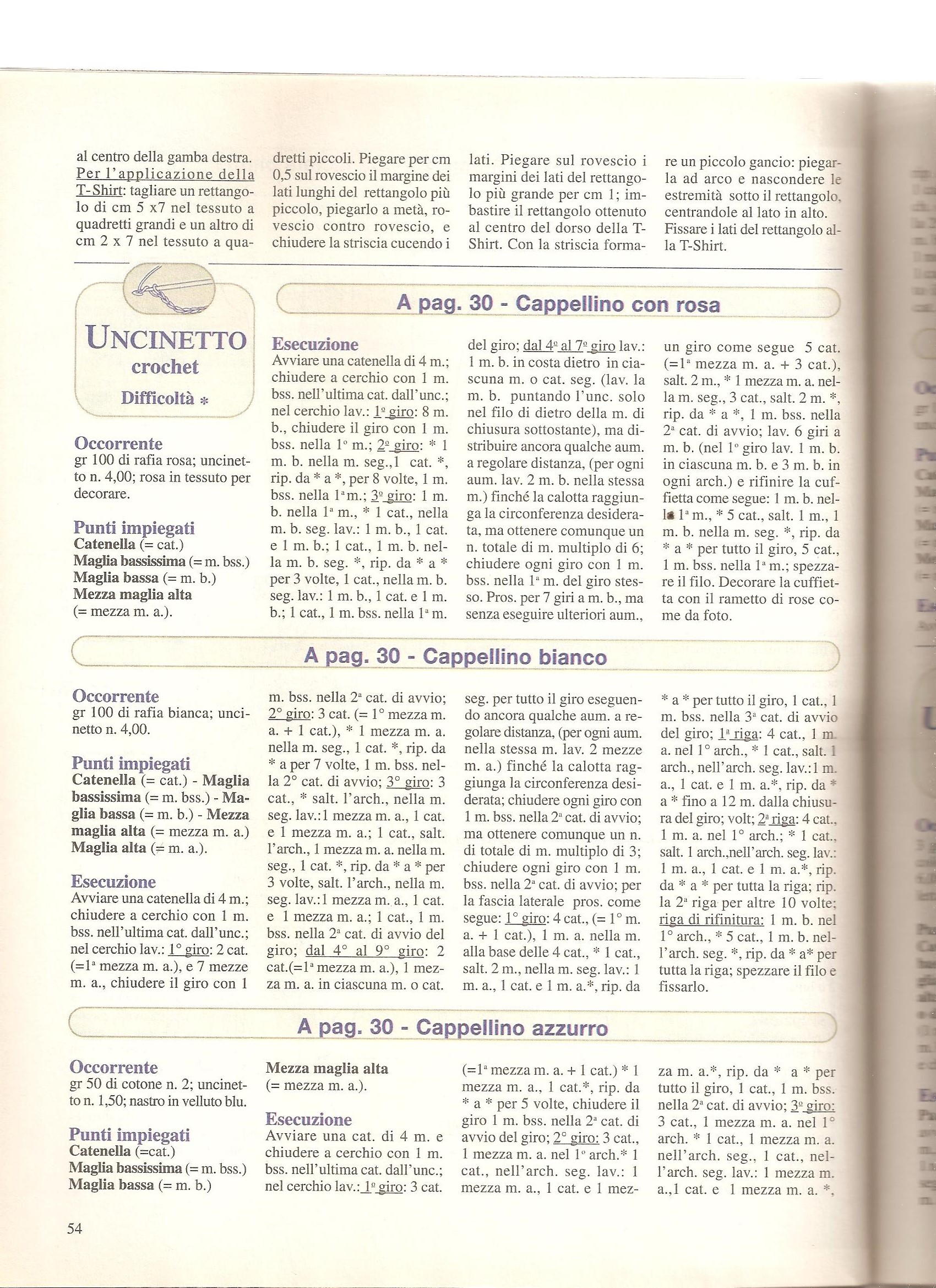 Crochet Child Raffia Hats (3)