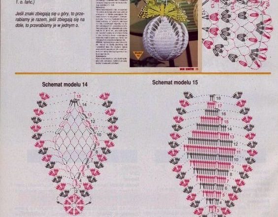 Crochet Christmas balls (8)