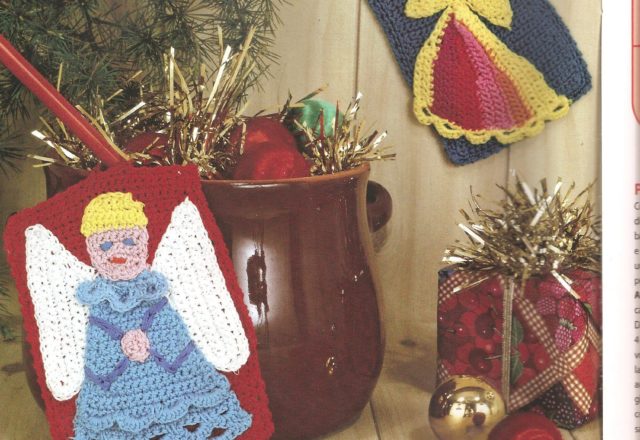 Crochet Christmas potholders (1)