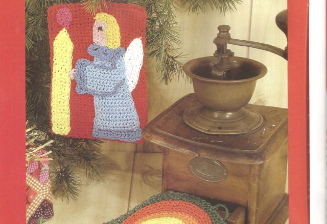 Crochet Christmas potholders (3)