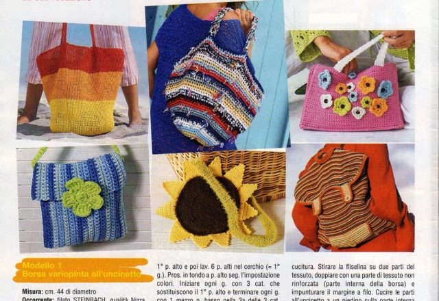 Crochet Colorful bag (2)