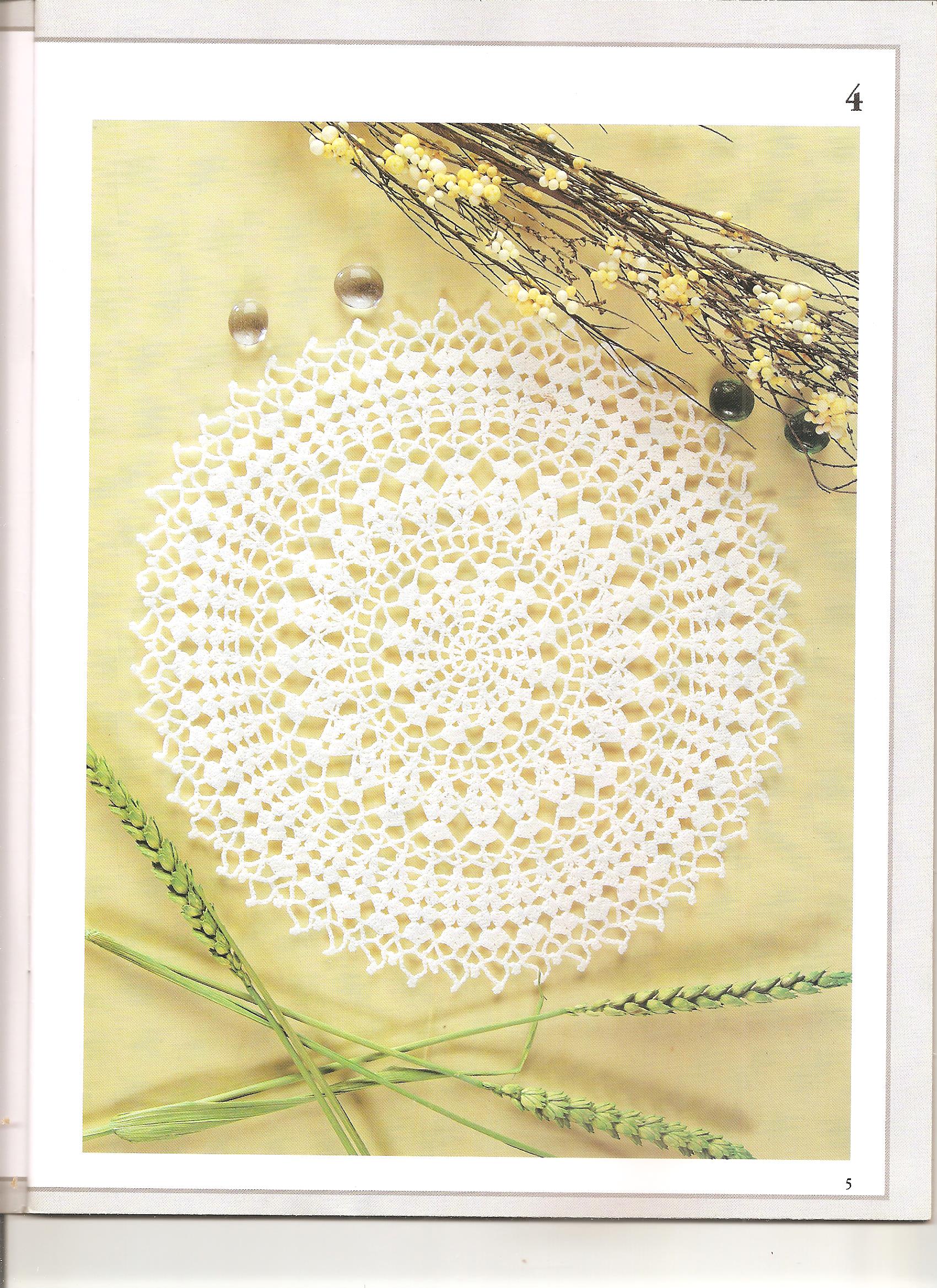 Crochet Doily snow star (1)
