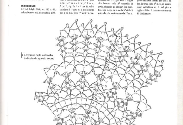 Crochet Doily snow star (2)