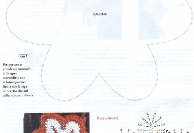 Crochet Handbag large daisy (2)