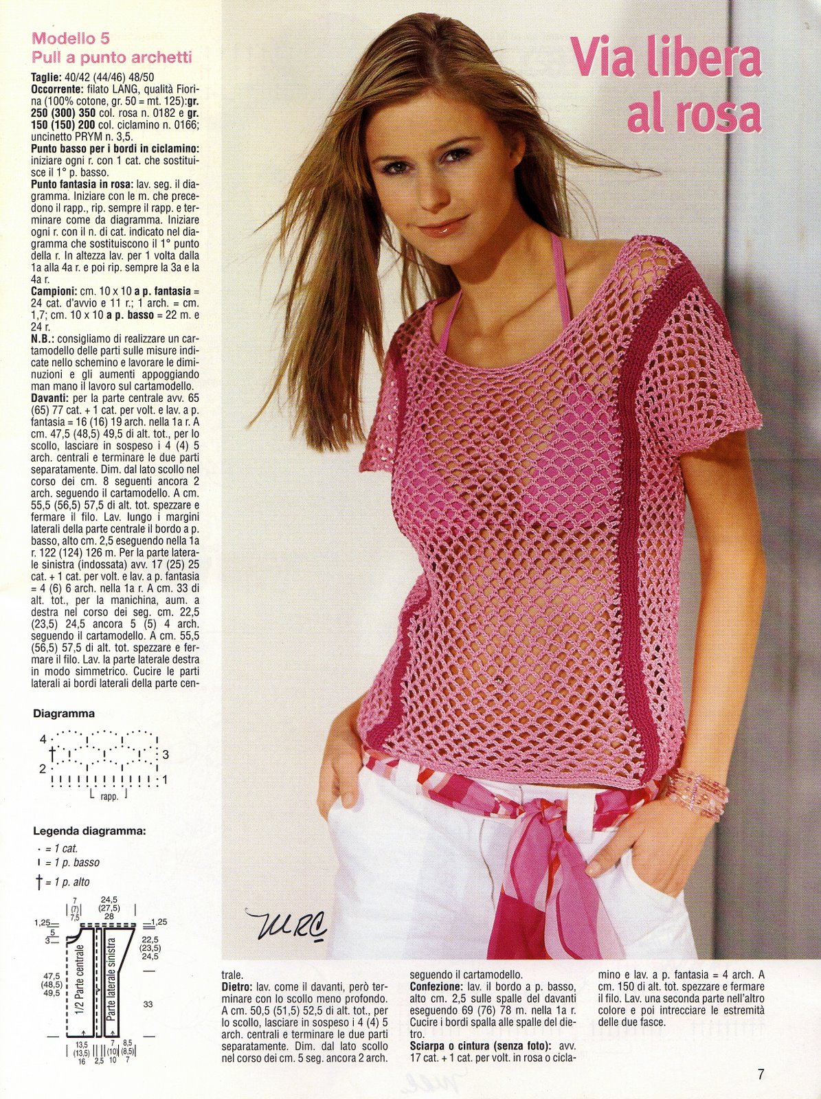 Crochet Pull reason arches