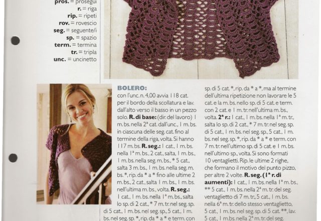 Crochet Woman Evening Bolero (3)