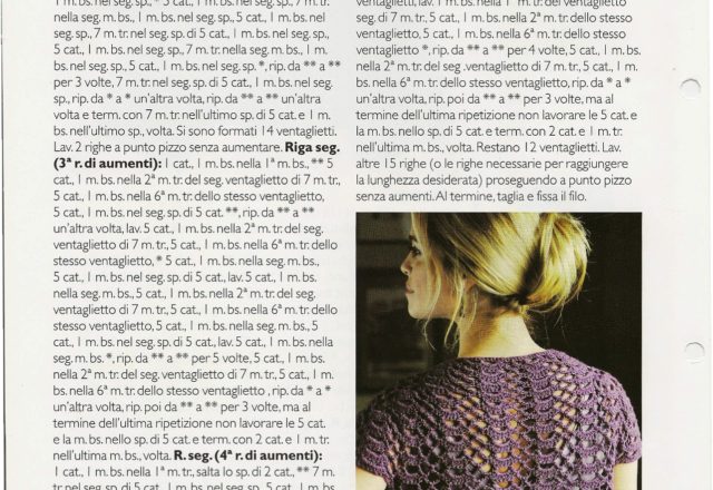 Crochet Woman Evening Bolero (4)