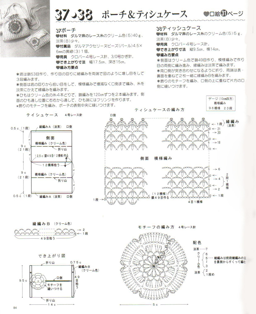 Crochet bag and bring handkerchiefs (4)
