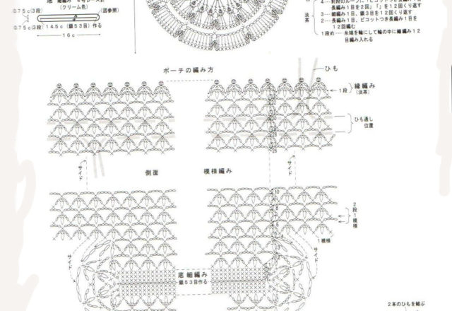 Crochet bag and bring handkerchiefs (5)