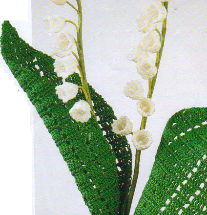 Crochet beautiful lily of the valley (1)