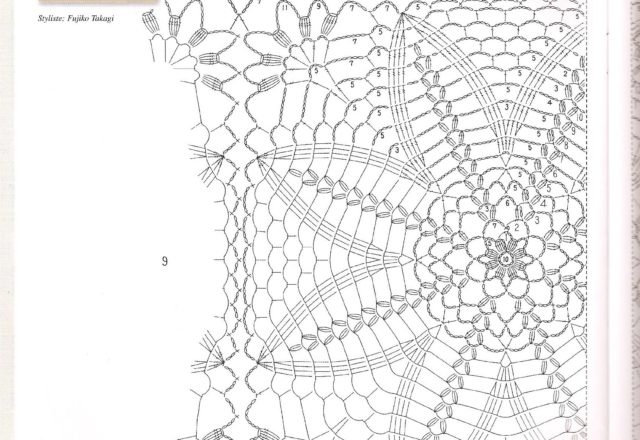 Crochet bedspread stars (2)