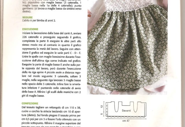 Crochet dress for 2 years old child (9)