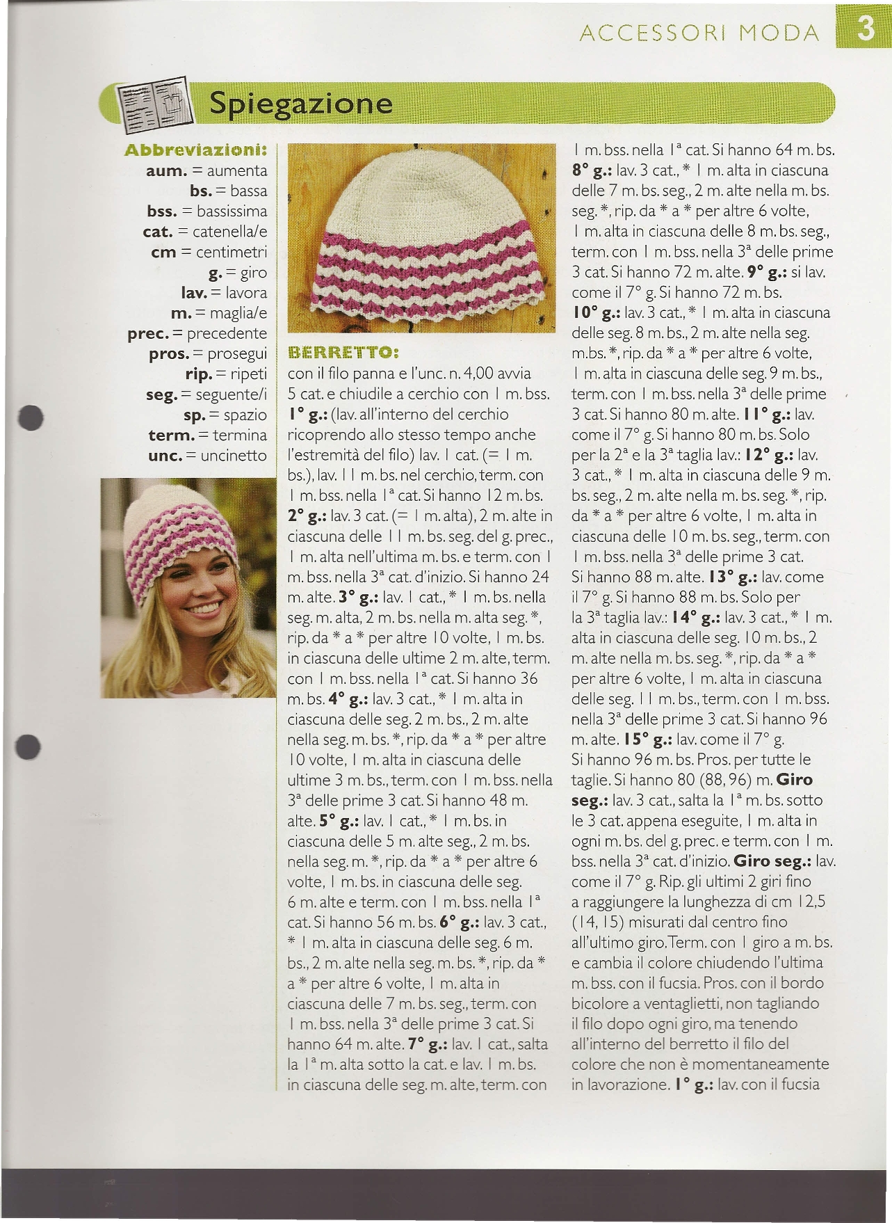 Crochet hat woman lolita (3)