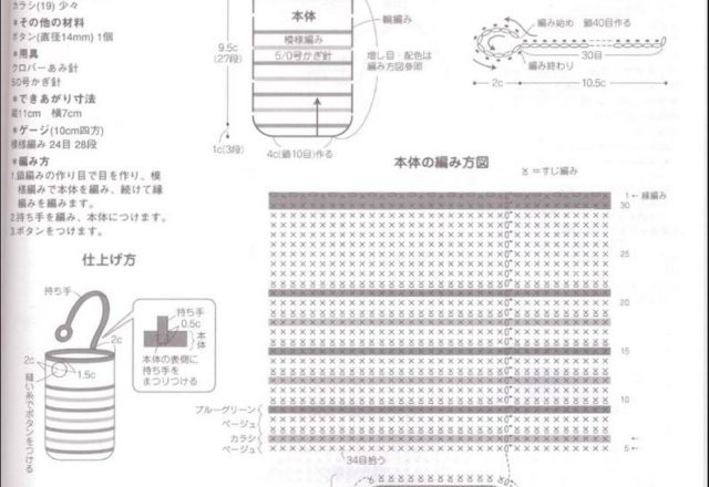 Crochet mobile phone case lines (2)