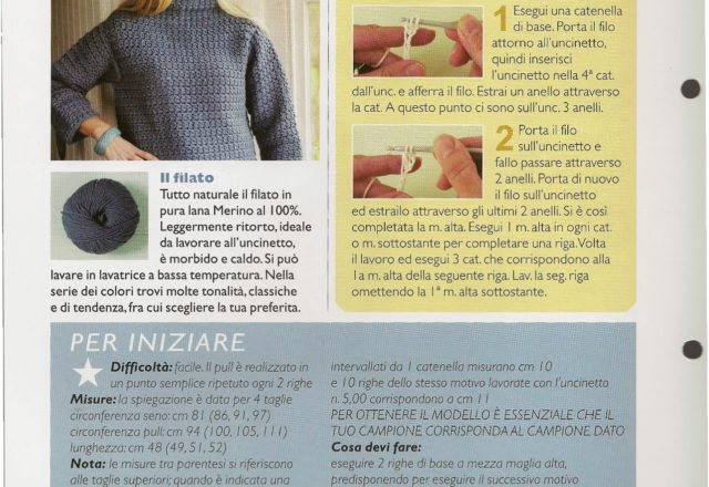 Crochet pullover the seventies (2)