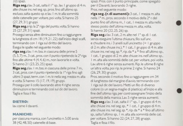 Crochet pullover the seventies (4)