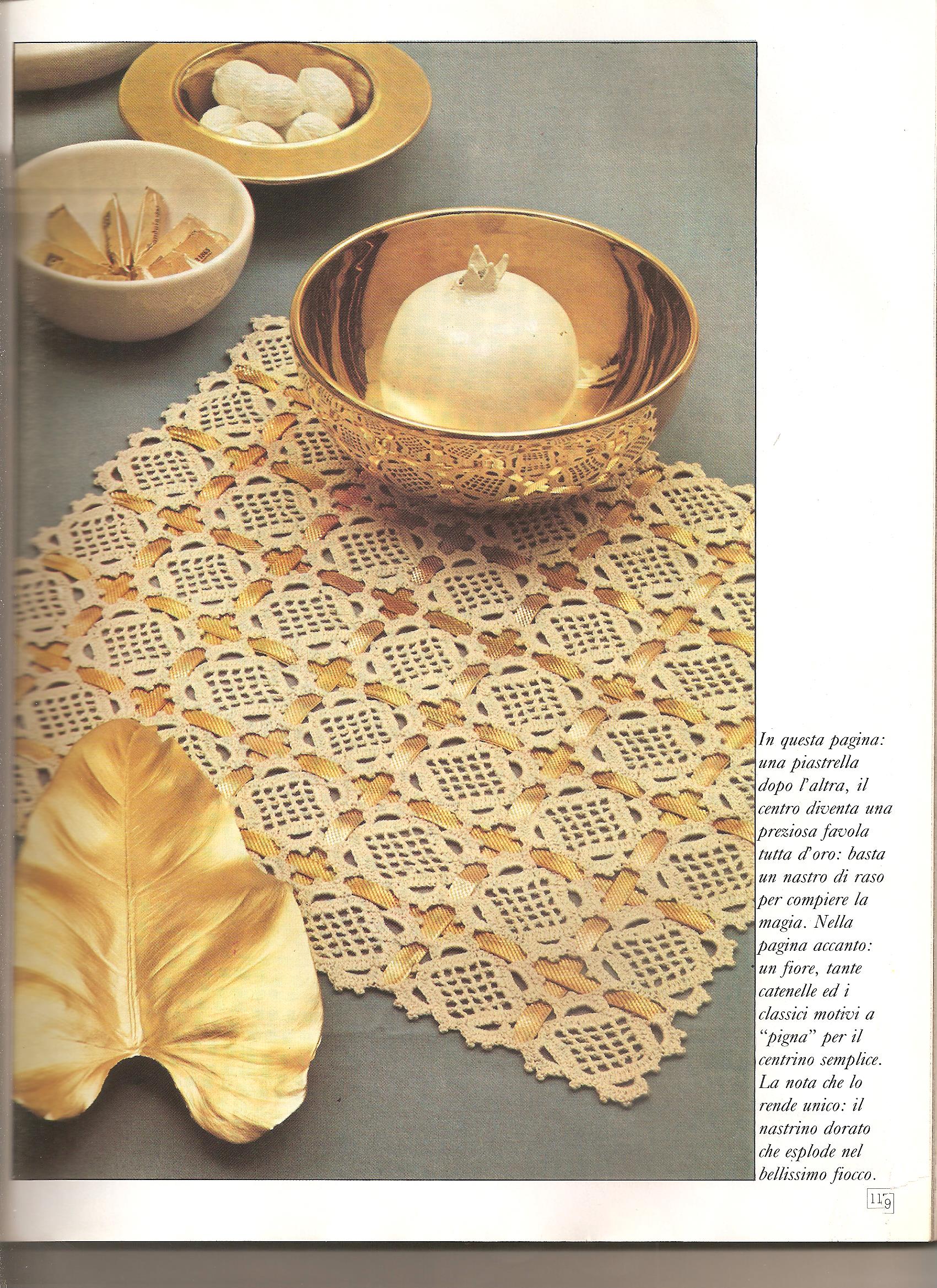 Crochet rhumbus doily (1)