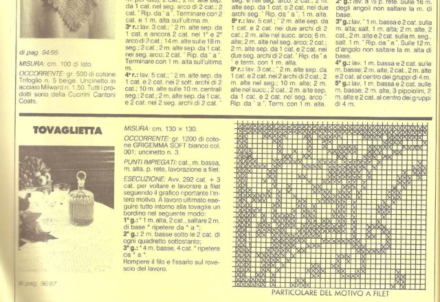 Crochet rhumbus tablecloth (2)