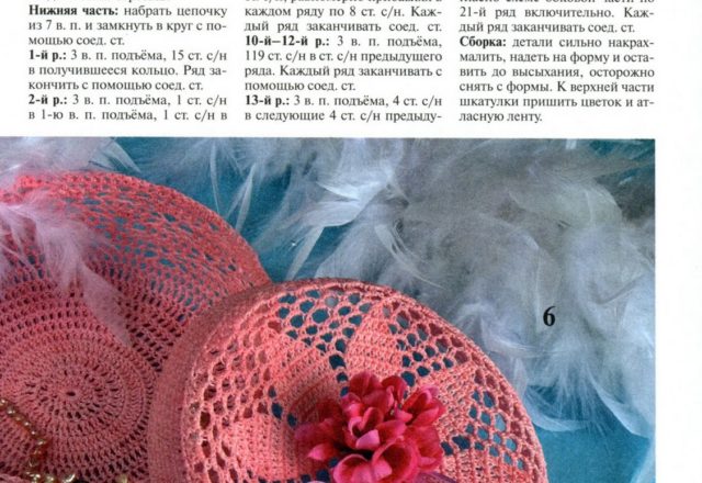Crochet round wedding favor box starched (1)