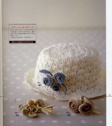 Crochet simple buds of roses (1)