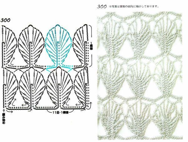 Crochet stitches with patterns (67)