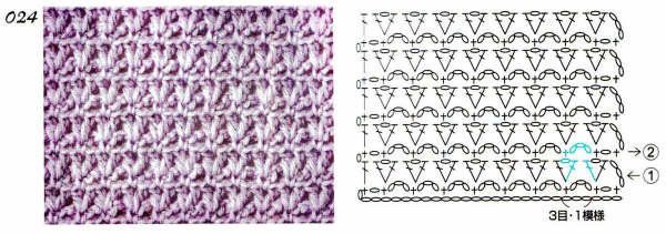Crochet stitches with patterns (89)