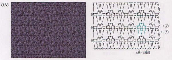 Crochet stitches with patterns (96)