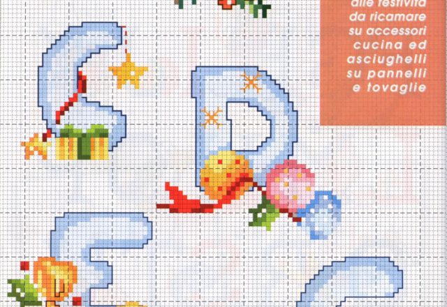 Cross stitch Christmas alphabet (1)