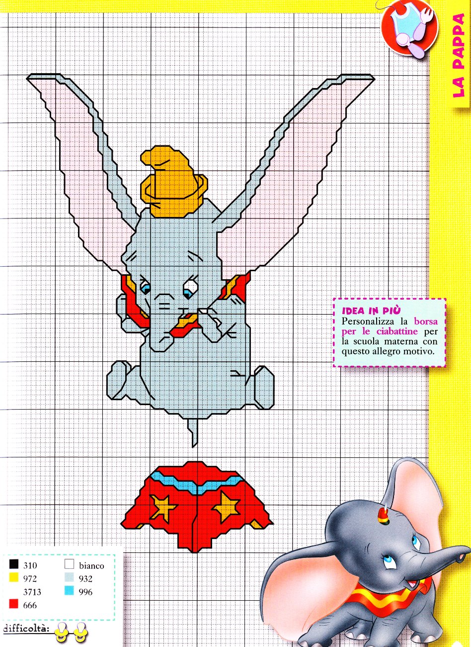 Cross stitch Dumbo (3)