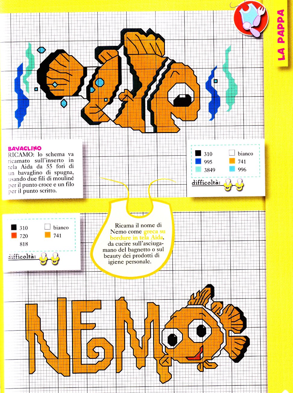 Cross stitch Finding Nemo (1)