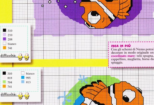 Cross stitch Finding Nemo (2)