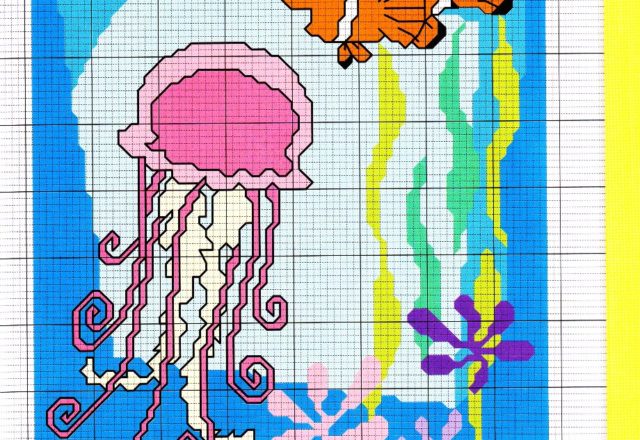 Cross stitch Finding Nemo (3)