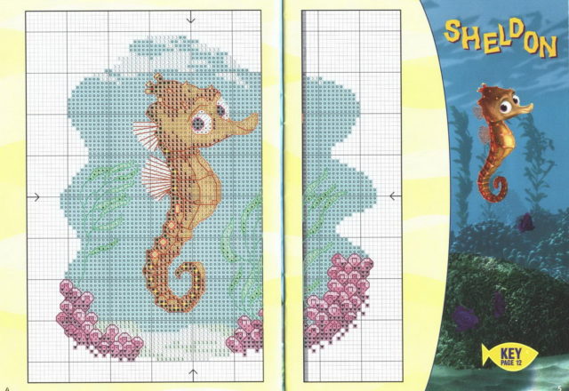 Cross stitch Finding Nemo (8)