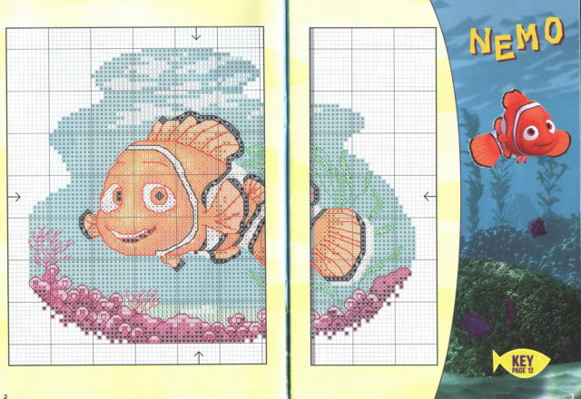 Cross stitch Finding Nemo (9)