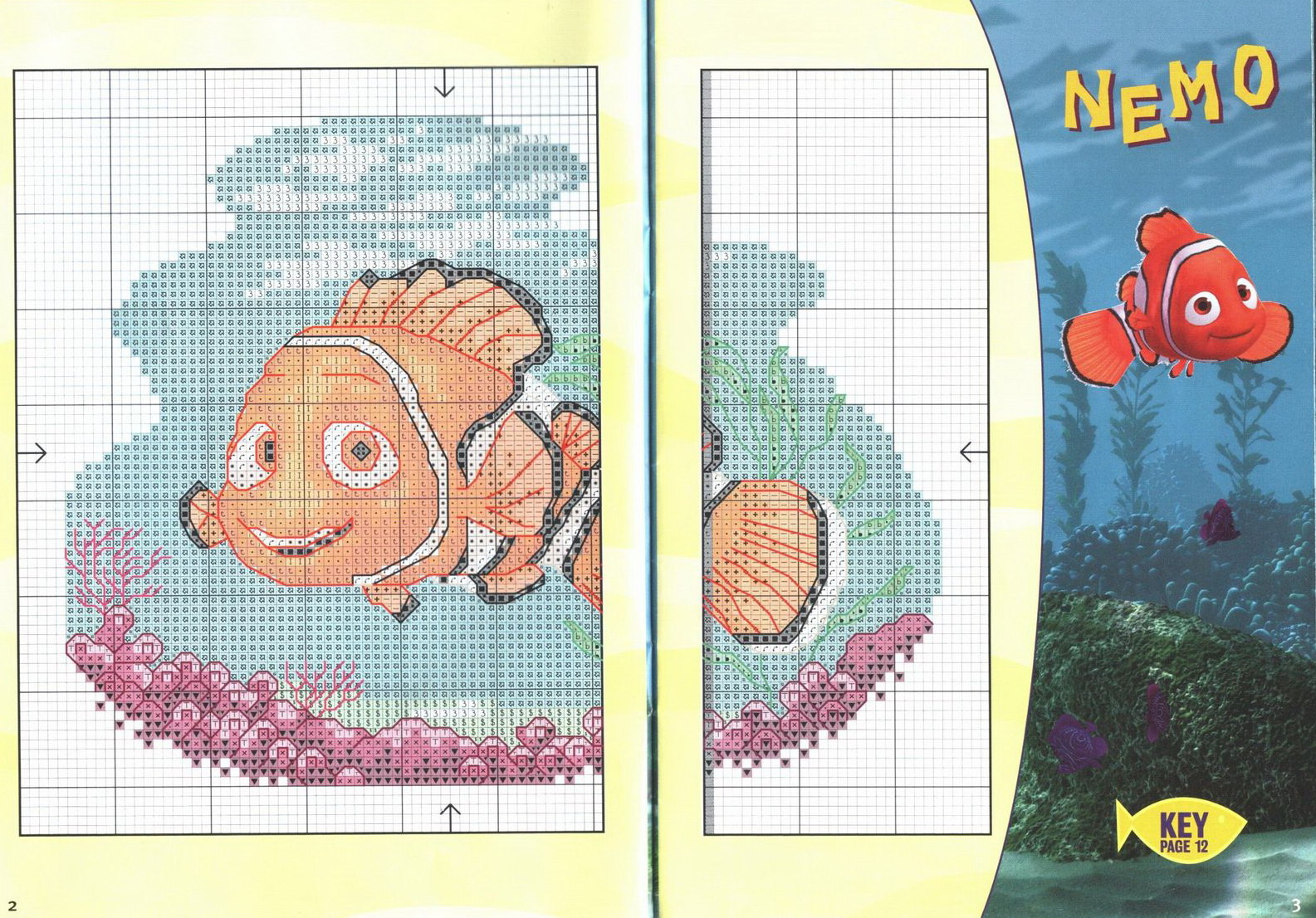 Cross stitch Finding Nemo (9)
