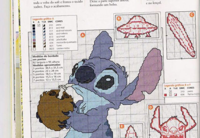 Cross stitch Lilo and Stitch (13)