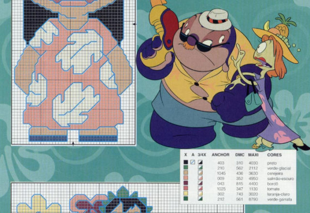Cross stitch Lilo and Stitch (2)