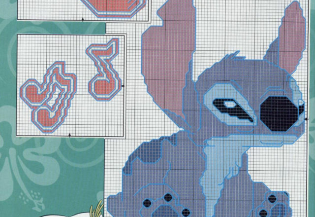 Cross stitch Lilo and Stitch (5)