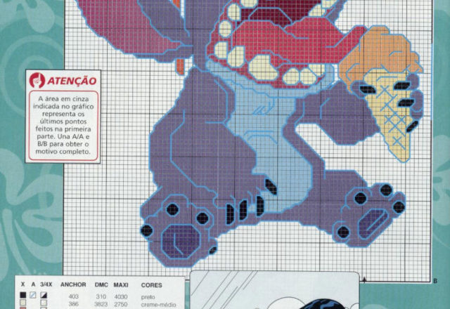 Cross stitch Lilo and Stitch (7)