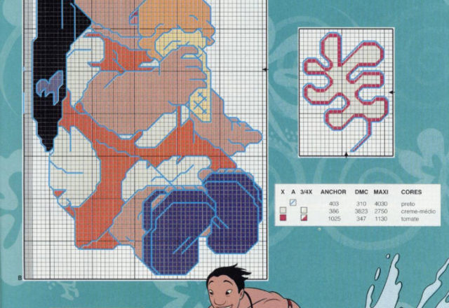 Cross stitch Lilo and Stitch (8)