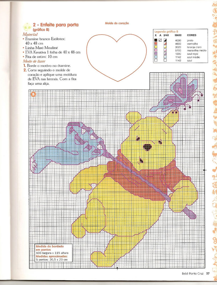 Cross stitch Pooh (5)