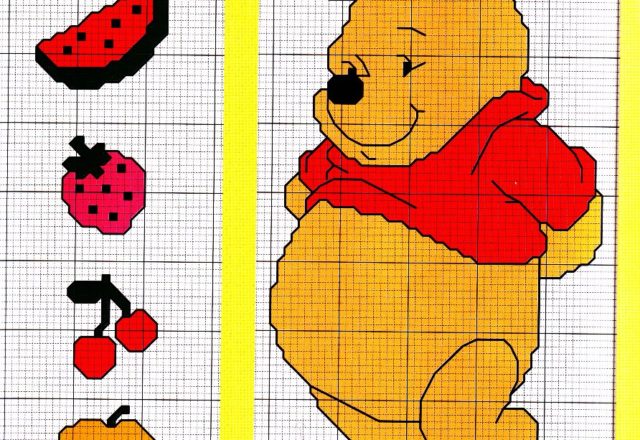 Cross stitch Winnie The Pooh (3)