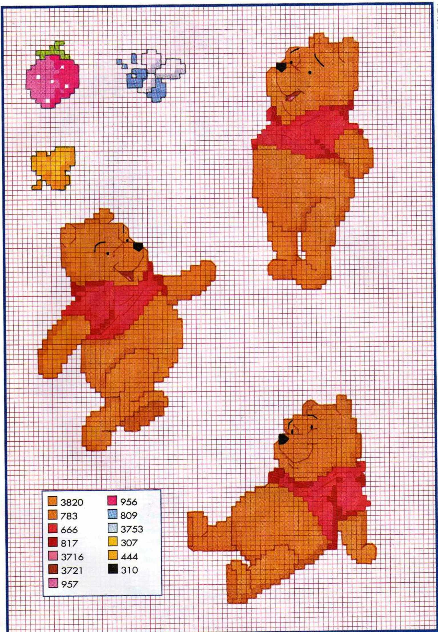 Cross stitch Winnie The Pooh