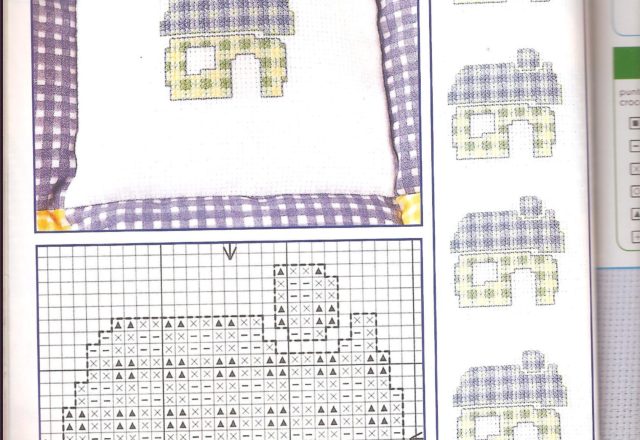 Cross stitch baby blanket patchwork (3)