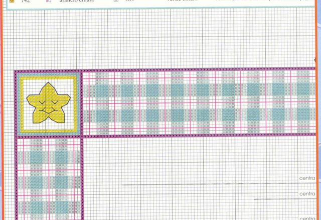 Cross stitch baby blanket with Disney babies (1)