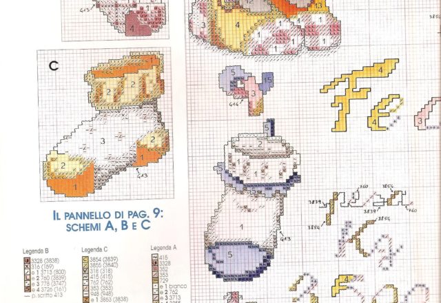 Cross stitch baby shoes (2)