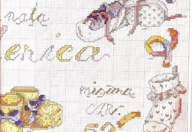 Cross stitch baby shoes (3)