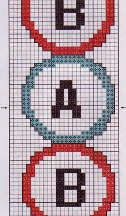Cross stitch cot sheets with caterpillar and mushrooms (5)