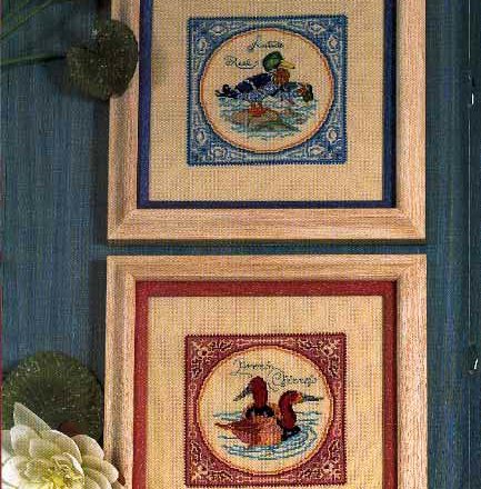 Cross stitch ducks picture (1)